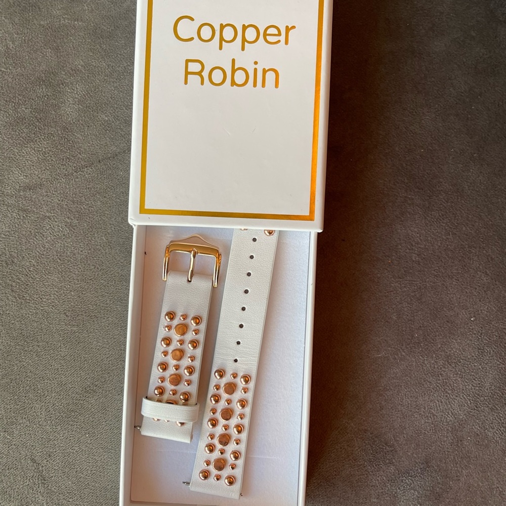 Copper Robin Watch Band for Garmin Vivoactive 3